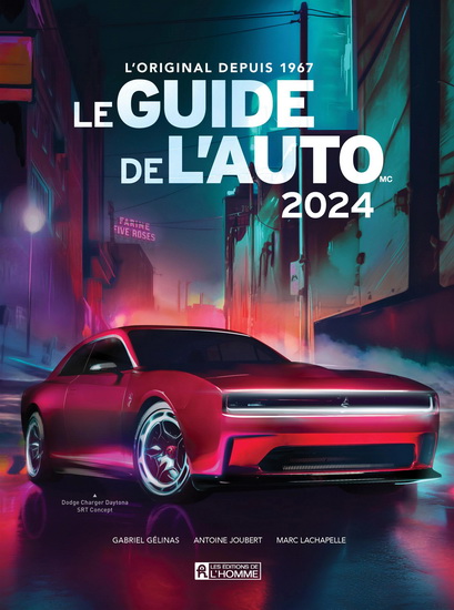 Le Guide de l'auto 2024 de Gabriel Gélinas