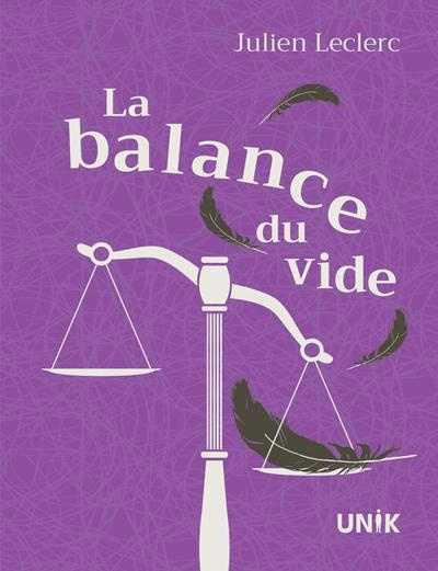 La balance du vide de Julien Leclerc